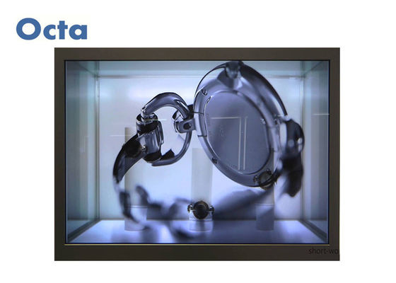 Китай Вертикальная витрина жидкокристаллического дисплея цифров прозрачная с закаленным стеклом поставщик