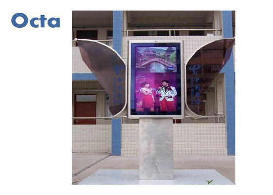 Китай Синьяге ОКТА на открытом воздухе цифров показывает двойной экран ЛКД с безопасным стеклом поставщик